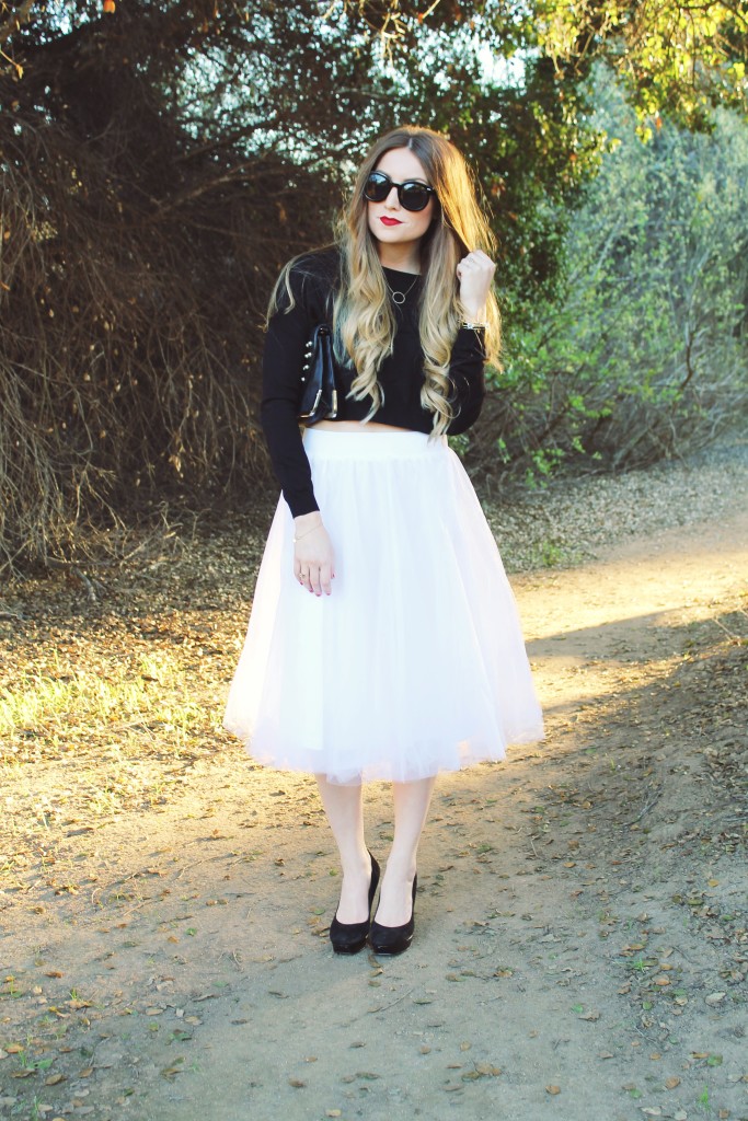 Tulle skirt